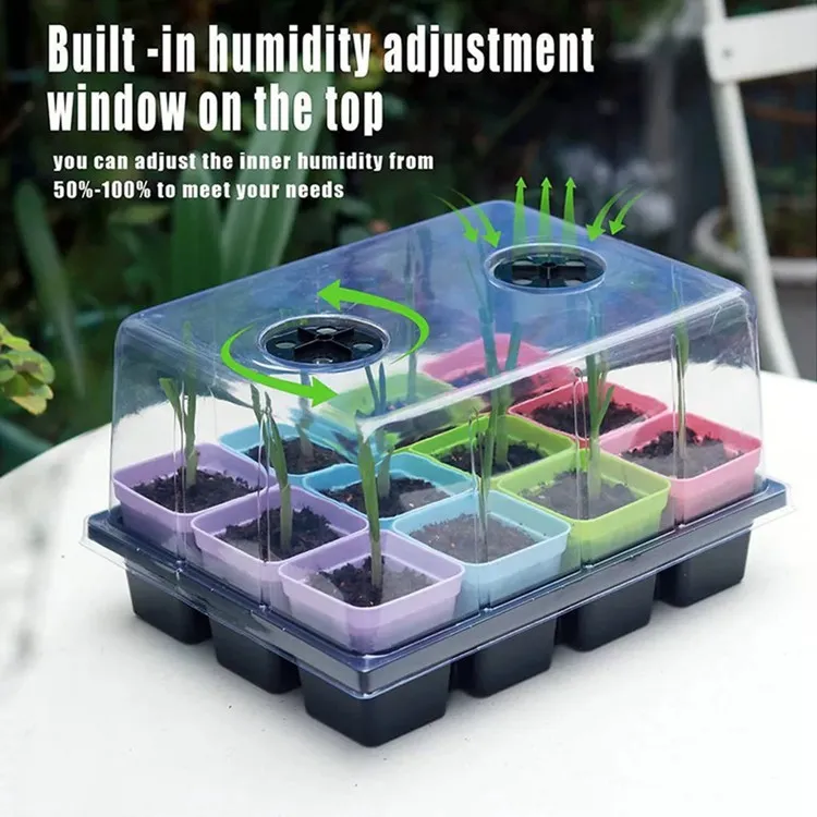 Planting Starter Pot With Trays