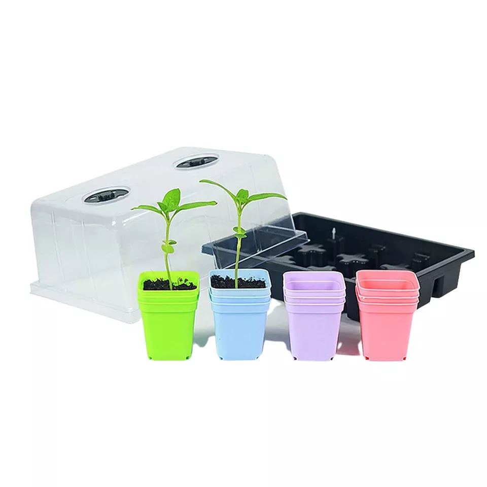 Planting Starter Pot With Trays