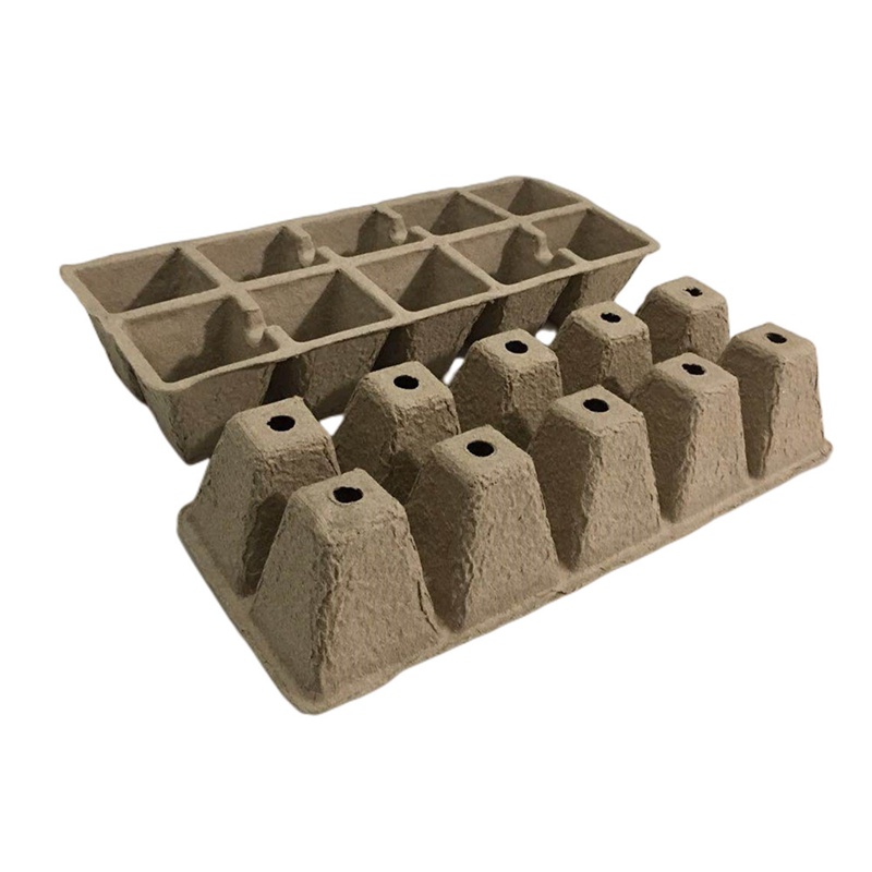 10 Cell Biodegradable Seedling Tray