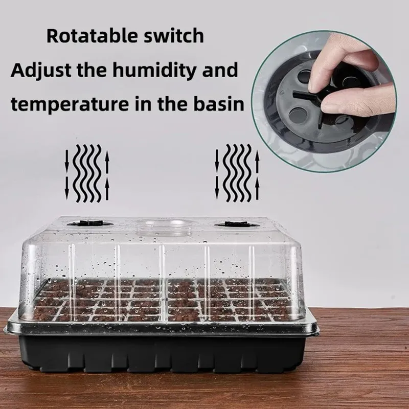 Large seed flats and trays