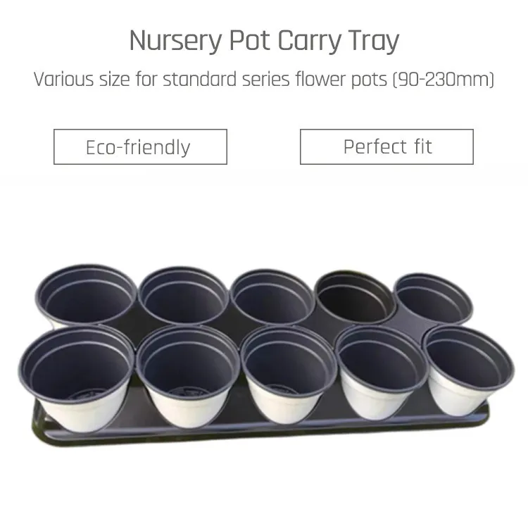Garden Plant Flower Pot Carry Trays