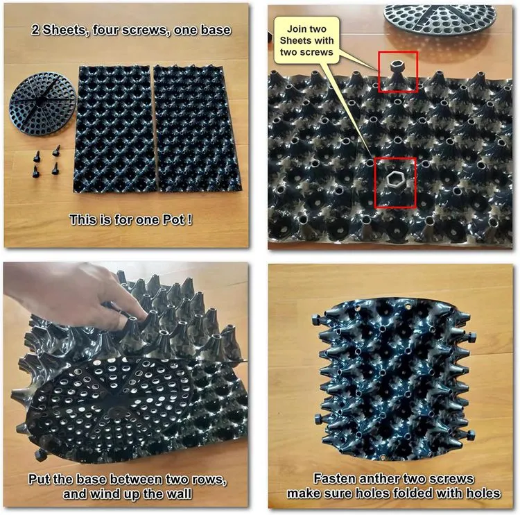 Plastic Deep Seed Starter Trays