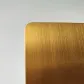 303 Stainless Steel Golden Brushed Plate
