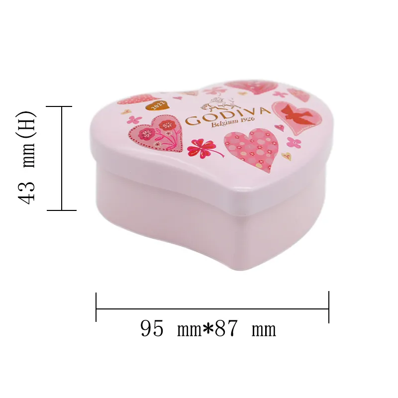 Christmas Heart Tins