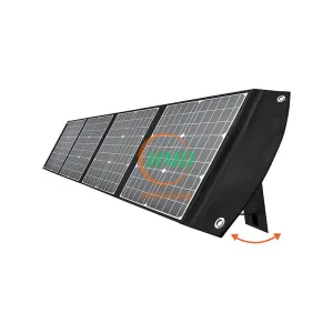 200W Folding Solar Panel Charger Portable Solar Power Station Charger for Camping RV Boat Lightweight Flexible Foldable Monocrystalline Solar Panel Kit