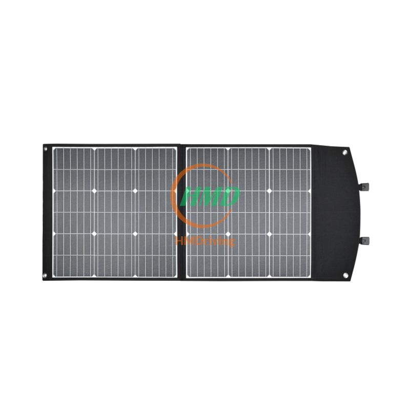 100W Folding Solar Panel Charger Portable Solar Power Station Charger Lightweight Flexible Foldable Monocrystalline Solar Panel Kit