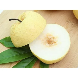 fresh thin skin oval pear