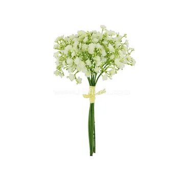 Artificial Flower, Home Deco, 29.5cm Gypso Pick x 10/140 Fl./Raffia