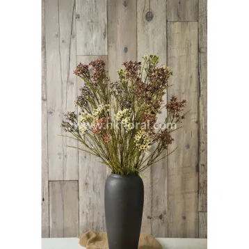 Artificial Flower, Home Deco, 78cm Wax Flower Spray/CRY Color