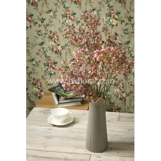 Artificial Flower, Home Deco, Gypso Spray x 10/70 Fl. /Dry Color