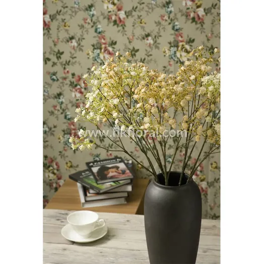 Artificial Flower, Home Deco, Gypso Spray x 10/70 Fl. /Dry Color