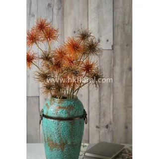 Artificial Flower for Home Deco, 81cm Xanthium Spray x6/ Dry Color