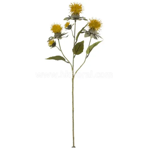 Artificial Flower 57cm Safflower Spray x 3