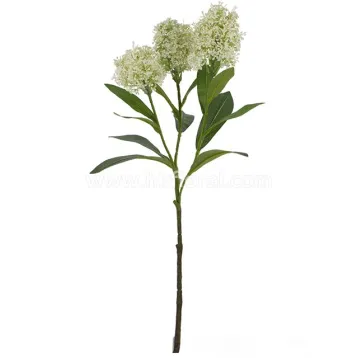 Artificial Flower Skimmia Spray x 3