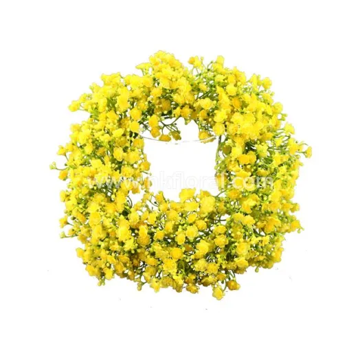 Artificial Flower Home Decor Large Gypso Wreath
