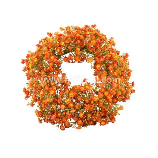 Artificial Flower Home Decor Large Gypso Wreath