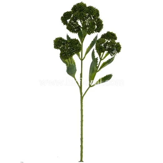 Artificial flower,48CM Sedum Spray x 3