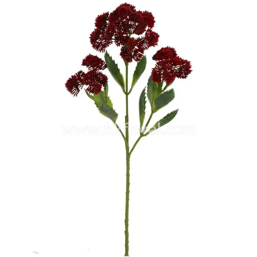 Artificial flower,48CM Sedum Spray x 3