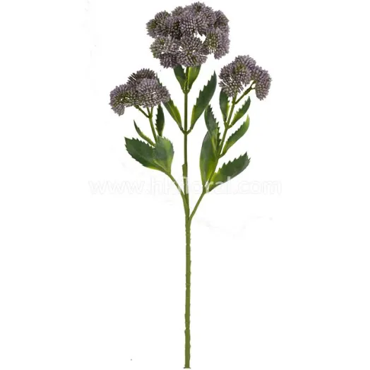Artificial flower,48CM Sedum Spray x 3