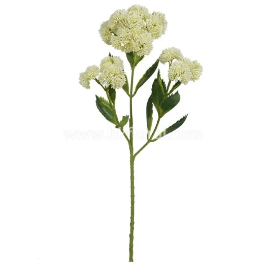 Artificial flower,48CM Sedum Spray x 3