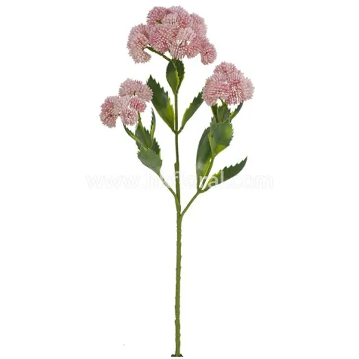 Artificial flower,48CM Sedum Spray x 3