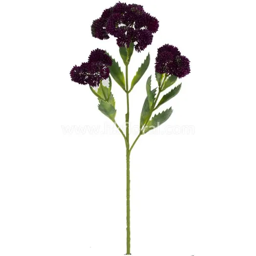 Artificial flower,48CM Sedum Spray x 3
