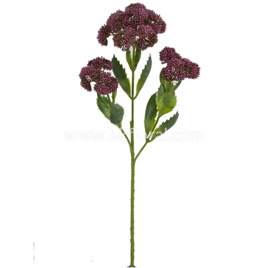 Artificial flower,48CM Sedum Spray x 3