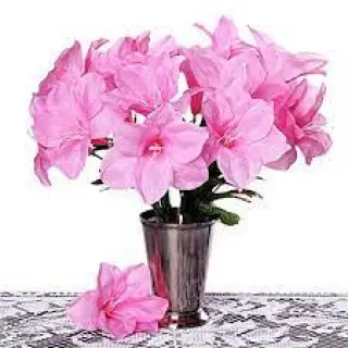 These artificial lilies are the perfect centerpiece for any party or space.
