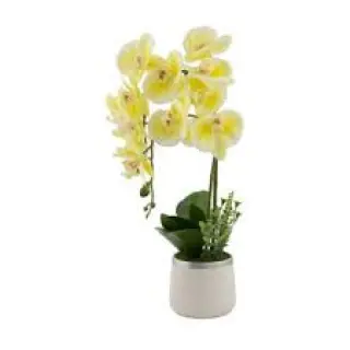 Artificial orchids are colorful, chic, dignified and elegant, and have a long storage time.