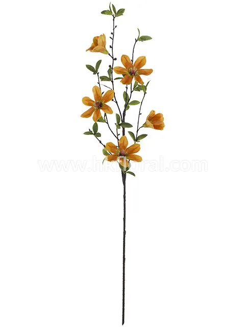 Artificial Flower,Magnolia Spray/DRY COLOR(2 SIZES)