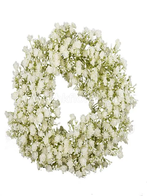 Artificial Flower,Gypso Wreath(2 sizes )