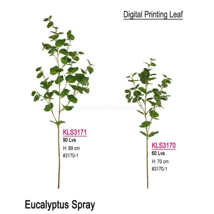 Artificial LEAF,Eucalyptus Spray (2 SIZES)