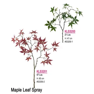Artificial LEAF, Maple Leaf Spray（2 sizes）