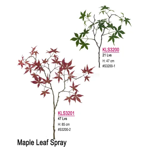 Artificial LEAF, Maple Leaf Spray（2 sizes）