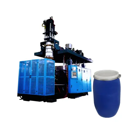 220L Chemical Plastic Open Barrel Drum Extrusion Blow Molding Machine