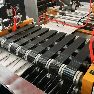 Machine de fabrication d'enveloppes à bulles en papier kraft (poly-film)