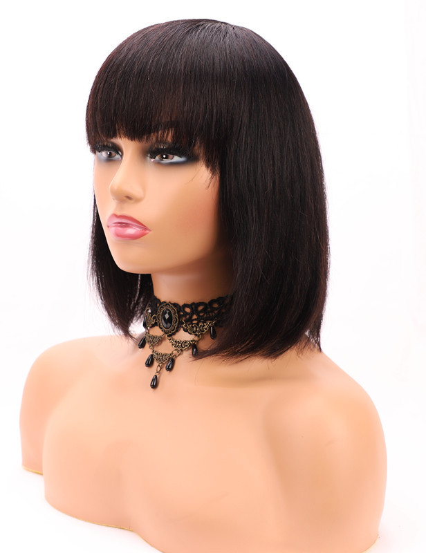 Short Bobo 100% Human Hair Wigs