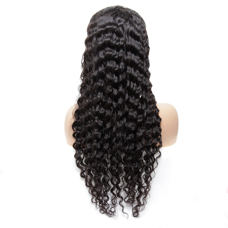 Deep curly 13*4 lace front wigs