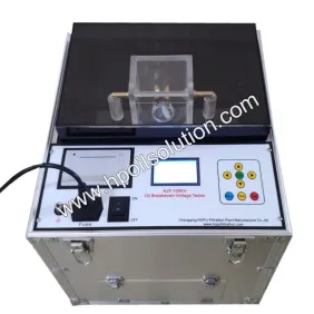 Portable Insulation Oil Dielectric Strength Tester, Transformer Oil BDV Testing Set