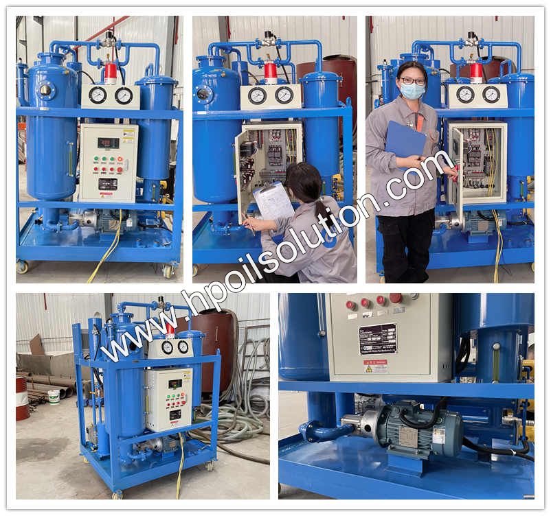Gas Steam Turbine Oil Purification Machine