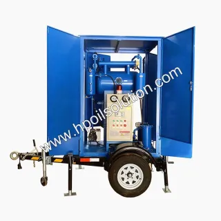 Mobile Trolley type Single Stage Vacuum Transformer Oil Purifier