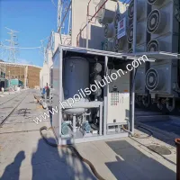 High Voltage Vacuum Transformer Oil Filtration Plant