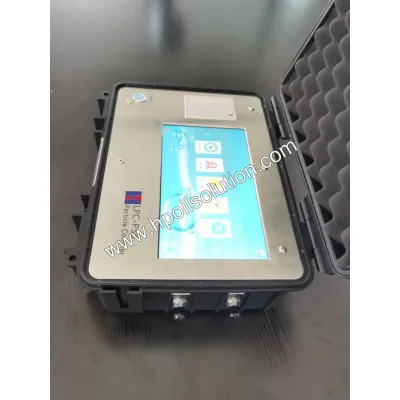 Portable Oil Particle Counter, Lube Oil NAS/ISO Cleanness Analyzer