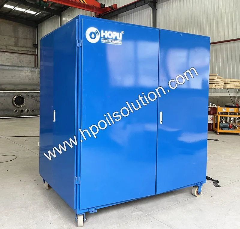 weather-proof enclosure canopy Transformer Oil Purifier,Oil Purification Plant