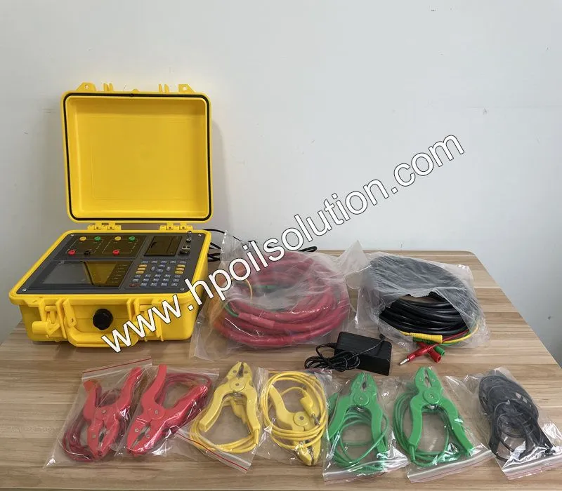 Three Phase TTR Meter, Transformer Turn Ratio Tester