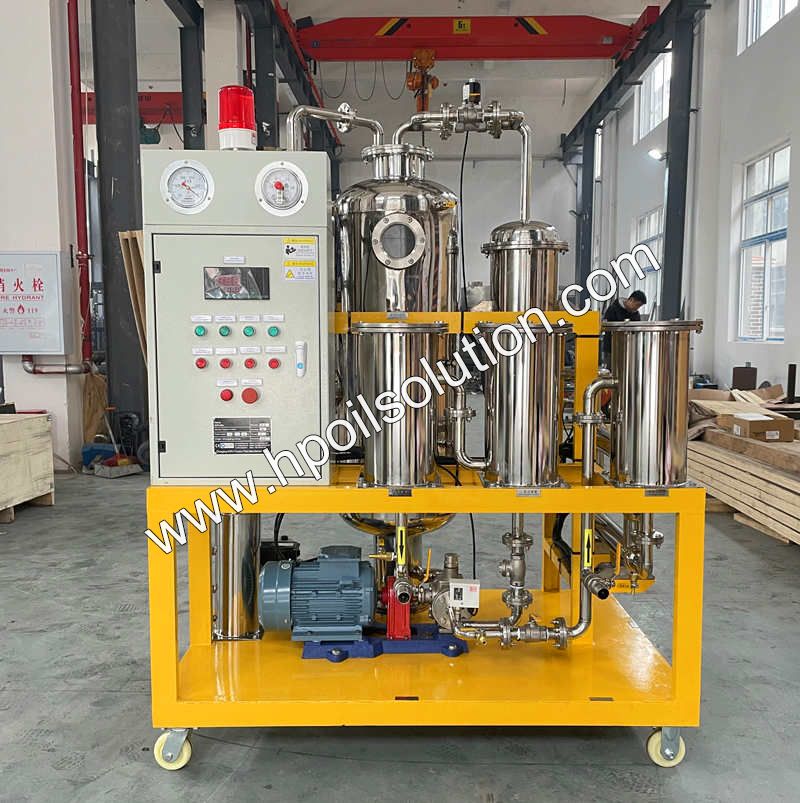 Cooking Oil Purification Machine, Edible Oil Filtration Equipment