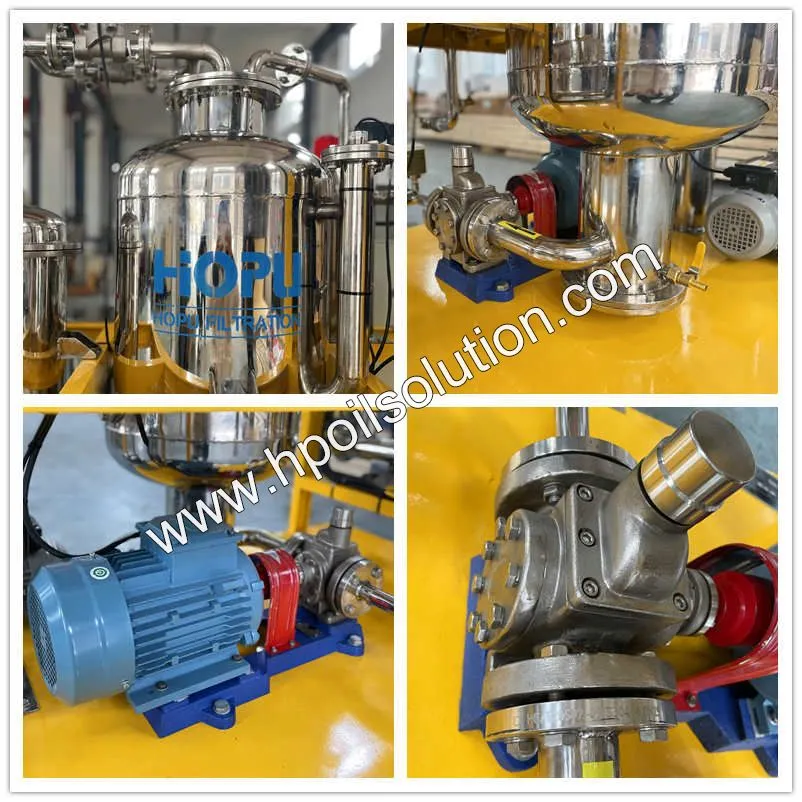 Cooking Oil Purification and Filtration Equipment