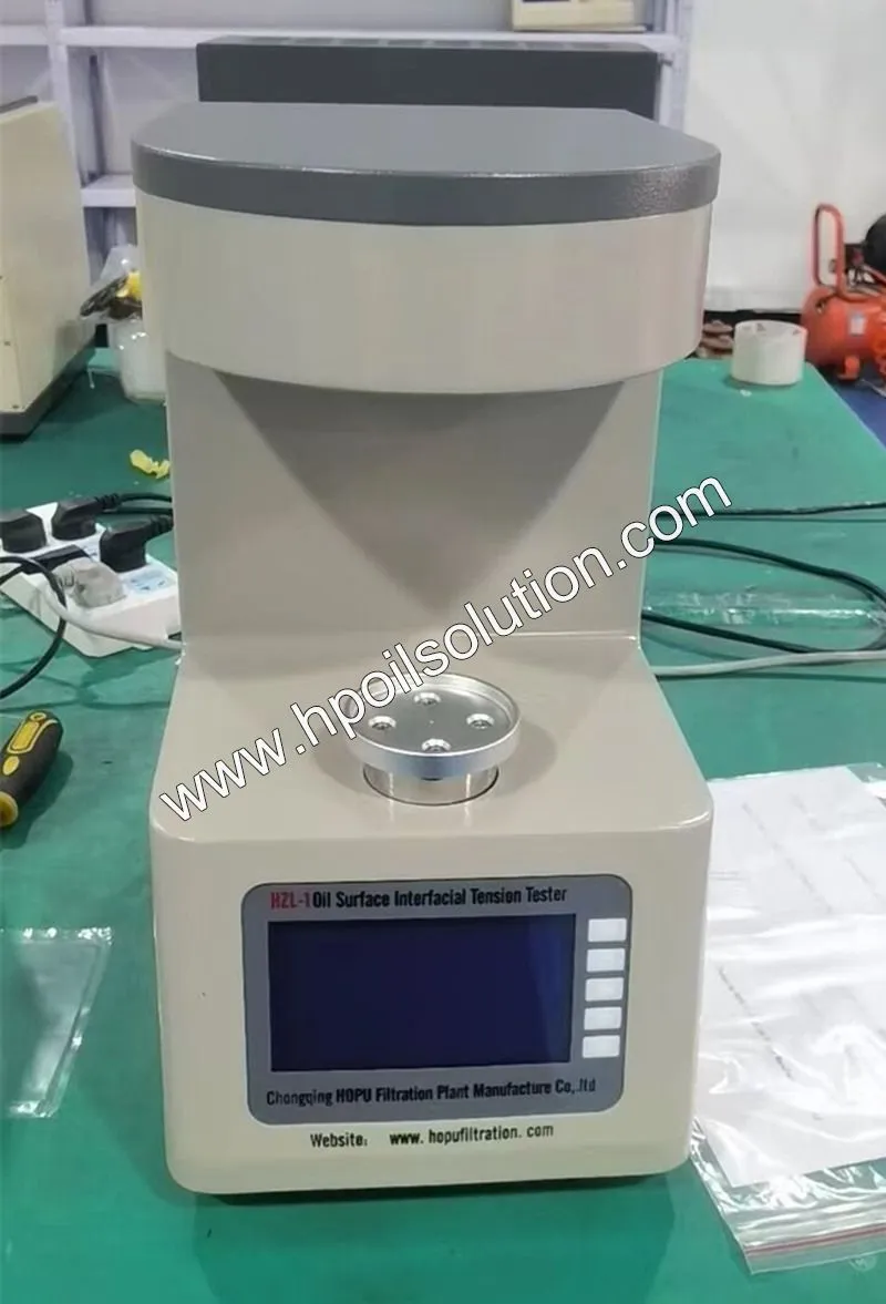 Insulating Oil Interfacial Surface Tension Meter by Platinum Ring Method