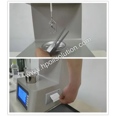 Insulating Oil Interfacial Surface Tension Meter by Platinum Ring Method