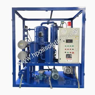 Máquina de centrifugação de óleo de transformador, purificador centrífugo de óleo de isolamento